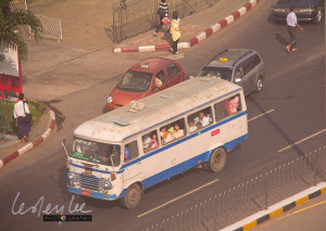 Yangon bus